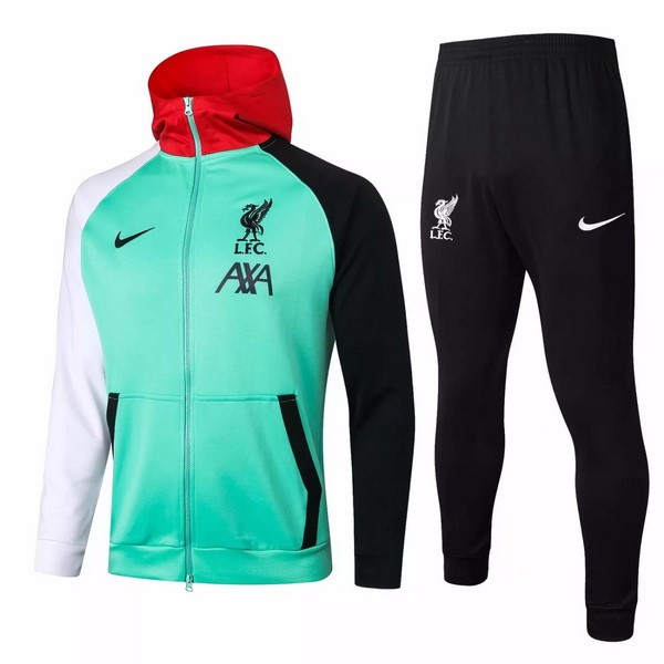 Chaqueta Con Capucha Liverpool 2020-21 Verde Negro